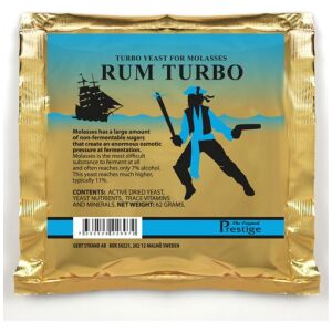 Rum Turbo Yeast for Molasses 64 grams
