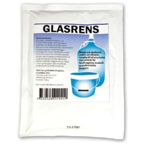 Glasrens glass cleaner and sterilizing agent 100 grams