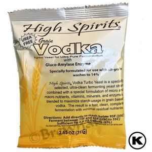 High Spirits Grain Vodka Turbo Yeast with AG 75 grams