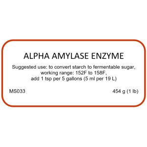 Alpha Amylase Enzyme 454 grams