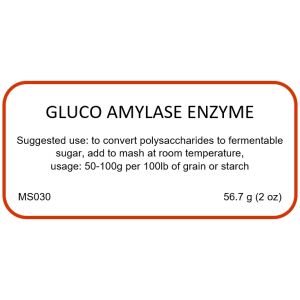 Gluco-Amylase Enzyme (Amyloglucosidase) 2oz