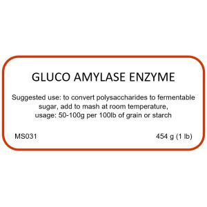 Gluco-Amylase Enzyme (Amyloglucosidase) 454 grams